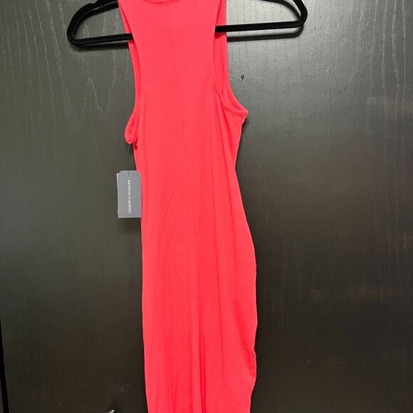 Melrose and Market Ruched Ribbed Tank Dress – Size XS – Pink Paradise - Picture 3 of 4